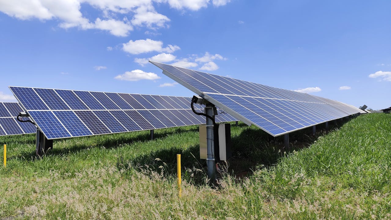 Vask af solceller på Sjælland